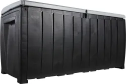 Keter Novel Kissenbox Anthrazit-Grau | 124 × 55 × 62.5 cm | 340 l