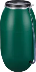 Faserplast Gartenfass | Grün | 220l
