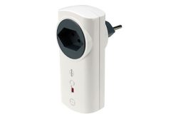 Intertechno Itlr-3500T - Funk Adapter Schalter mit Abschaltautomatik 7s-8h (Weiss)