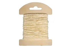 Rayher Papierkordel auf Holzkarte | 10 m | ⌀ 1.2 mm