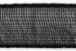 Rayher Organzaband Schwarz | 7 mm | 10 m