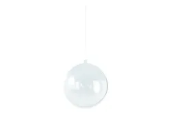 Rayher Plastik-Kugel | 8 cm | 2 Stück
