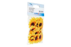 Glorex Sonnenblumenblüten | 3.5 cm | 15 Stück