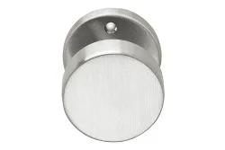 Lienbacher Knopfrosette Aluminium Eloxiert F1 | 5 cm