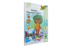 Folia Riesen-Tonpapierblock | 24 × 34 cm | 130 g/m² | 50 Blatt
