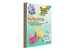 Folia Faltblätter Farbig | 10 × 10 cm | 70 g/m² | 100 Stück