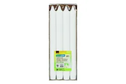 Oecoplan Kerzen weiss 22x24cm FSC 8 Stück