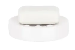Spirella Seifenschale Tube Weiss | 2.5 × 8.5 × 12 cm
