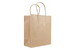 Glorex Papiertragetasche mit Kordelgriff Natur | 15 × 18 cm