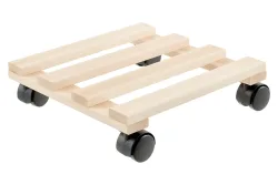 Wagner Pflanzenroller Paletti Buche | 28 × 28 cm | max. 100 kg