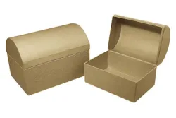 Rayher Pappmaché Box Truhe FSC Recycled | 15 × 10 × 10.5 cm