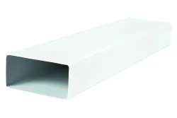Merox Flachkanal Weiss | 100 × 5.5 cm