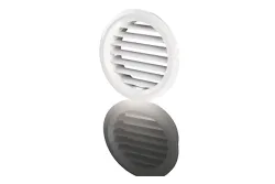 Merox Gitter für Tür- und Möbelmontage | ⌀ 6 cm | 4 Stück