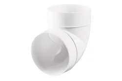 Merox Rohrbogen Weiss | ⌀ 12.5 cm