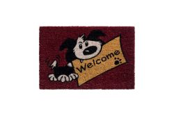 Hamat Kokosmatte Welcome Dog | 40 × 60 cm