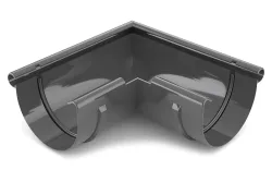 Proself PVC-Dachrinne Anthrazit | ⌀ 10 cm