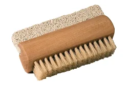 Diaqua - Nagelbürste mit Naturbimsstein, One Size, Braun