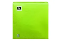 Inhouse Servietten limettengrün 33cm 50 Stück