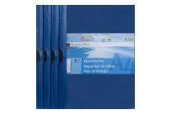 Coop Qualité&Prix Klemmhefter A4 blau 5 Stk.