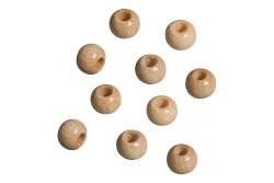 Rayher Holzperlen Poliert | 4 mm | 150 Stück