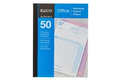 ELCO Rechnung A6 74592.19 60g 50x2 Blatt