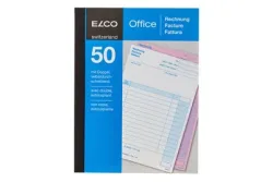 ELCO Rechnung A6 74592.19 60g 50x2 Blatt