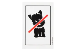 Hundeverbot Symbol | 15 × 10 cm