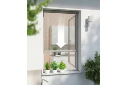 Windhager Insektenschutz Rollo Fenster Aluminium | 1.3 × 1.6 m