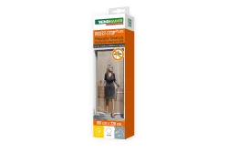Windhager Fliegengitter Türvorhang Weiss | 100 × 220 cm