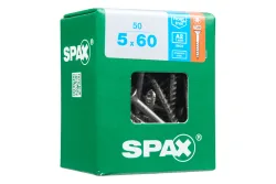 Spax Senkkopf-Holzschraube A2 Rostfrei | 5 × 60 mm | 50 Stück