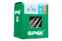 Spax Senkkopf-Holzschraube Rostfrei | 5 × 70 mm | 50 Stück