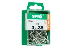 Spax TRX Senkkopf T15 Gelb | 3.5 × 35 mm | 50 Stück