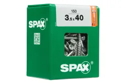 Spax TRX Senkkopf-Holzschraube | 3.5 × 40 mm | 150 Stück