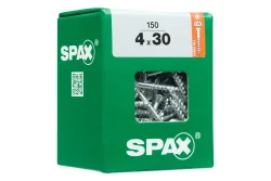 Spax TRX Senkkopf-Holzschraube | 4 × 30 mm | 150 Stück