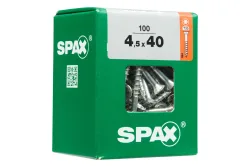 Spax TRX Senkkopf-Holzschraube | 4.5 × 40 mm | 100 Stück