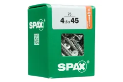 Spax Senkkopf-Holzschraube TRX | 4.5 × 45 mm | 75 Stück