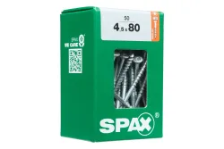 Spax Senkkopf-Holzschraube TRX | 4.5 × 80 mm | 50 Stück