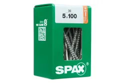 Spax TRX Senkkopf-Holzschraube | 5 × 100 mm | 30 Stück