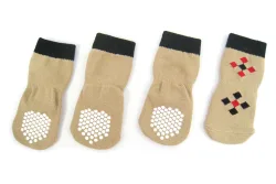 Diamant XS schwarz/beige 4 Stück