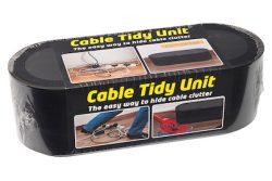 D-Line Ctulgeb/sw Tidy Unit gross - Kabelbox (Schwarz)