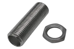 Merox Gewindenippel mit 2 Muttern | M10 × 1