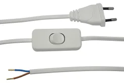 Merox TdLF Kabel Weiss | 1.8 m | 2 × 0.75 mm²