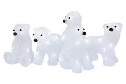 LED Eichhörnchen weiss 50cm 120Led