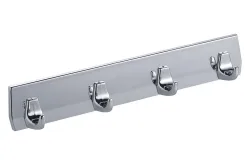 Qualité & Prix Hakenleiste mit 4 Haken Chrom | 20 cm
