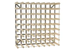 Weinregal für 72 Flaschen Kiefer | 83 × 83 × 22 cm