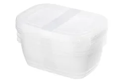 Rotho Set Kühlschrankdosen 4 x 1 l ECO