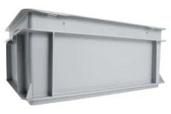 Utz Rako Stapelbehälter Box Grau | 40 × 30 × 17 cm | 15 l