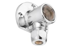 Cornat Wandscheibe Chrom | 1/2 × 10 mm