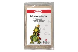 Rayher Lufttrocknender Ton Dunkelbraun | 500 g
