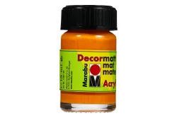 Marabu Acrylfarbe Decormatt Orange | 15 ml